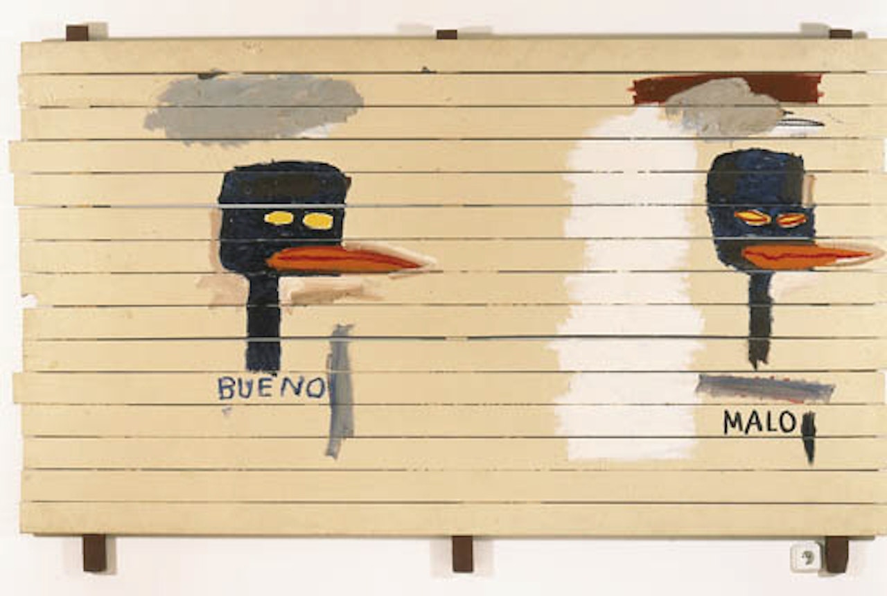 Dos pajaros by Jean-Michel Basquiat