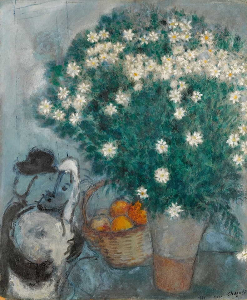 Les marguerites | 《雛菊》 by Marc Chagall