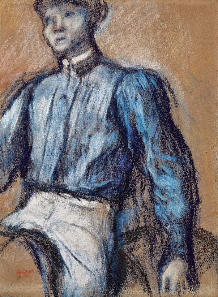 Jockey by Edgar Degas