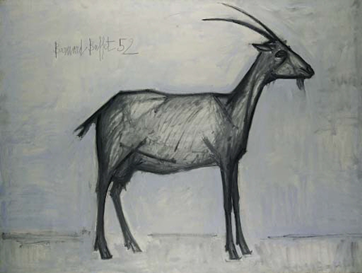 La chevre by Bernard Buffet