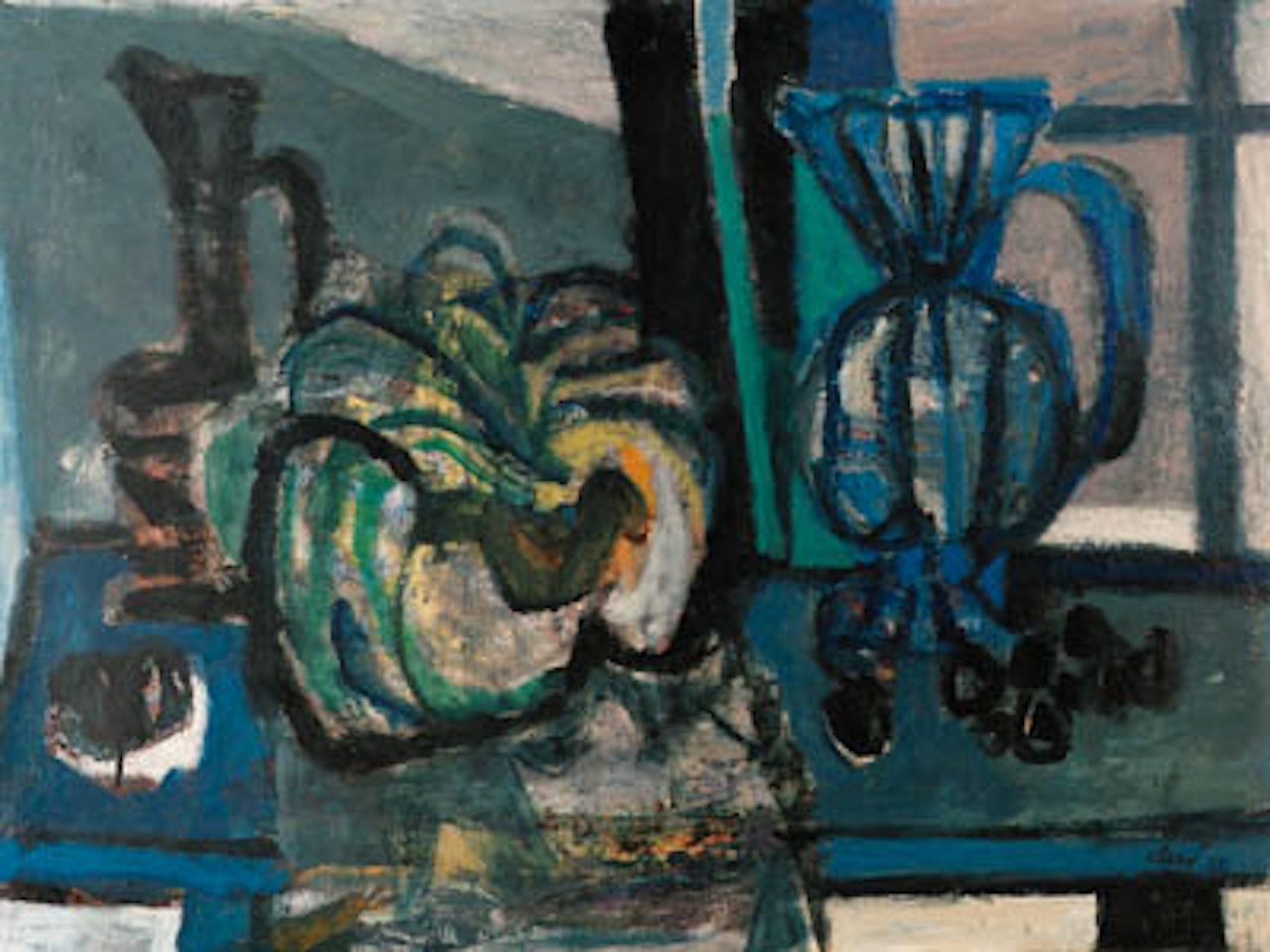 Nature morte au potiron by Antoni Clavé