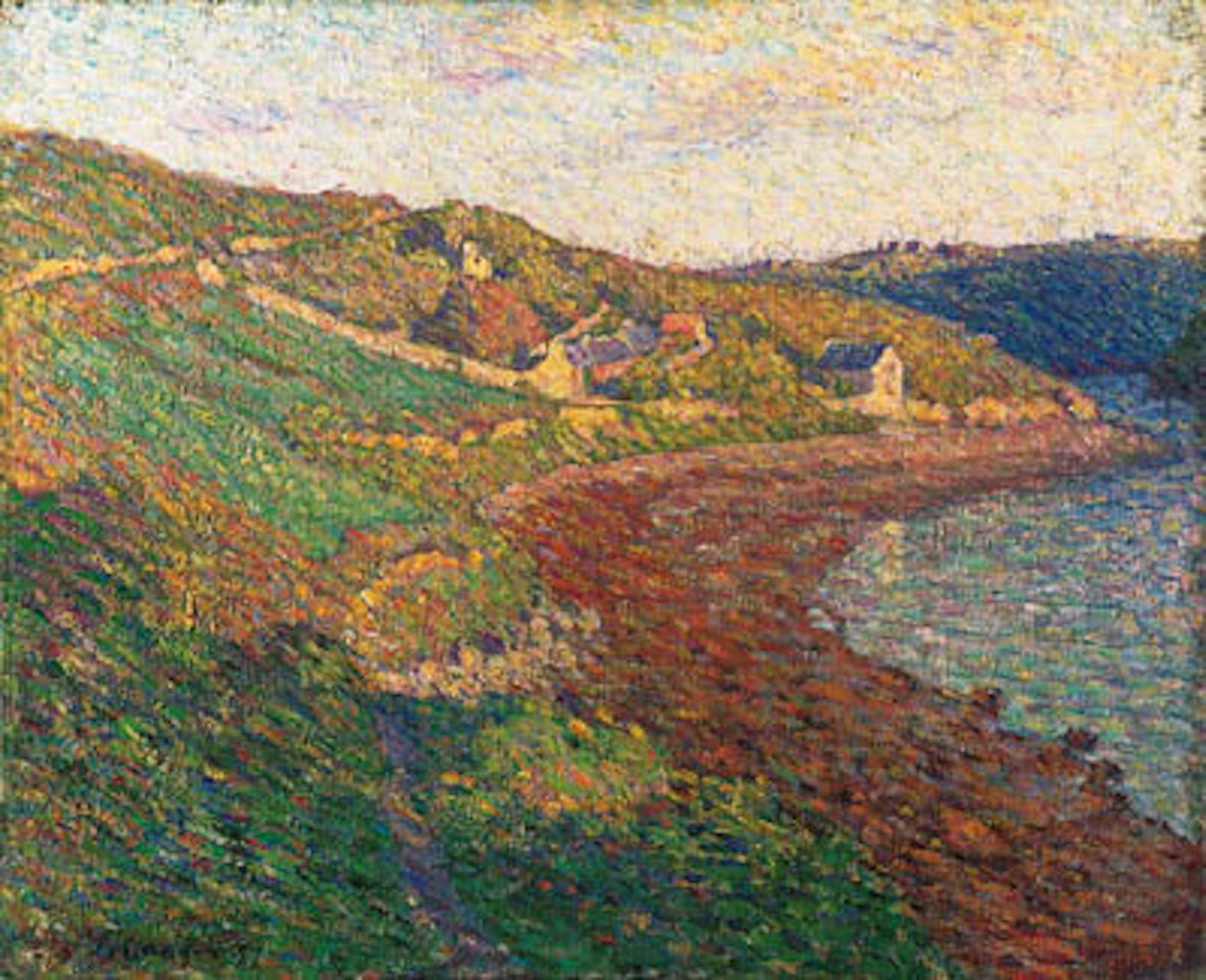 Le chateau - paysage en Bretagne by Henri Lebasque