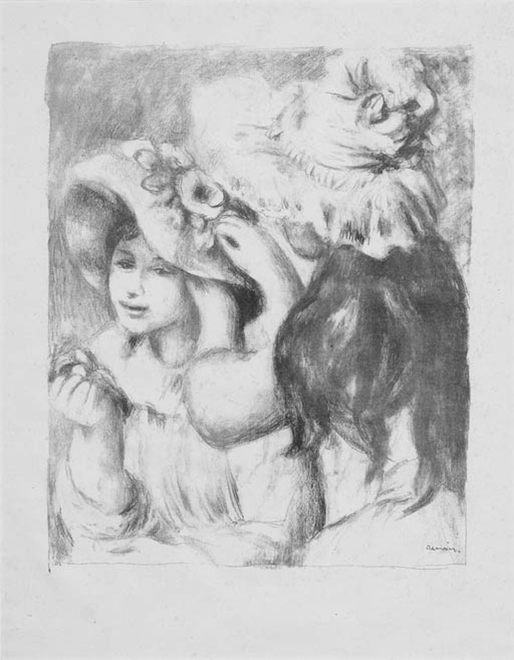 Le chapeau epingle by Pierre-Auguste Renoir
