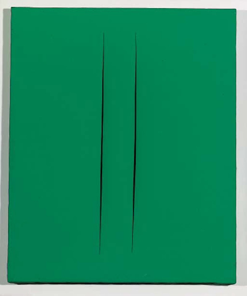 Concetto spaziale, Attese by Lucio Fontana