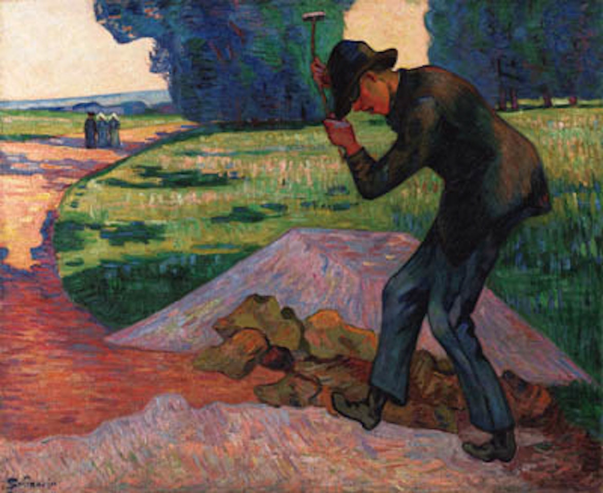 Le casseur de pierre by Armand Guillaumin