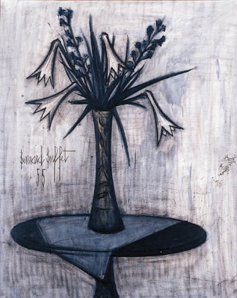 Lys dans un vase de Galle by Bernard Buffet