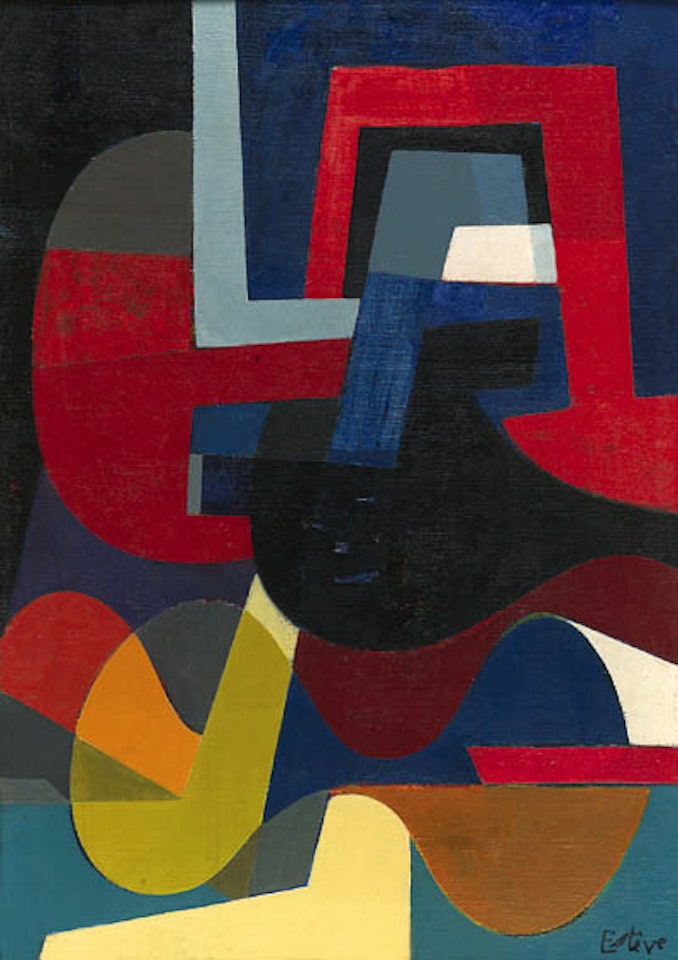 Rouge et bleu by Maurice Esteve