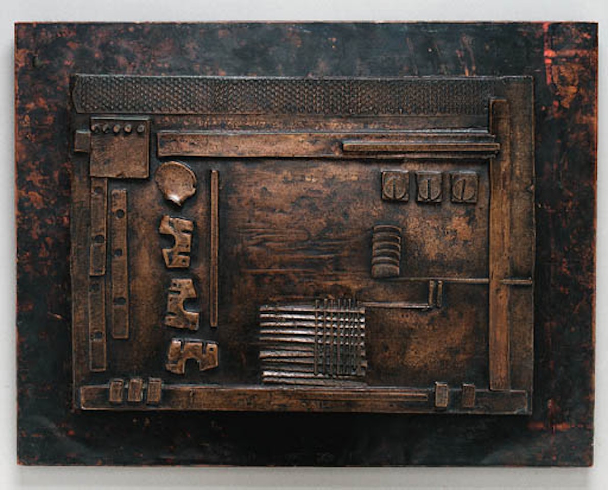 Wall relief, maquette no. 7 by Henry Moore