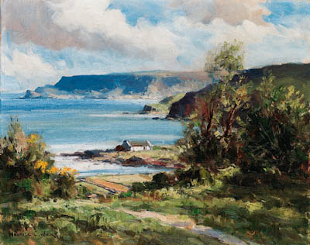 Cushendun Bay, Co Antrim by Maurice Canning Wilks
