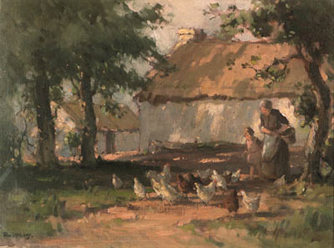 Farmyard, Co Antrim by Frank Mckelvey