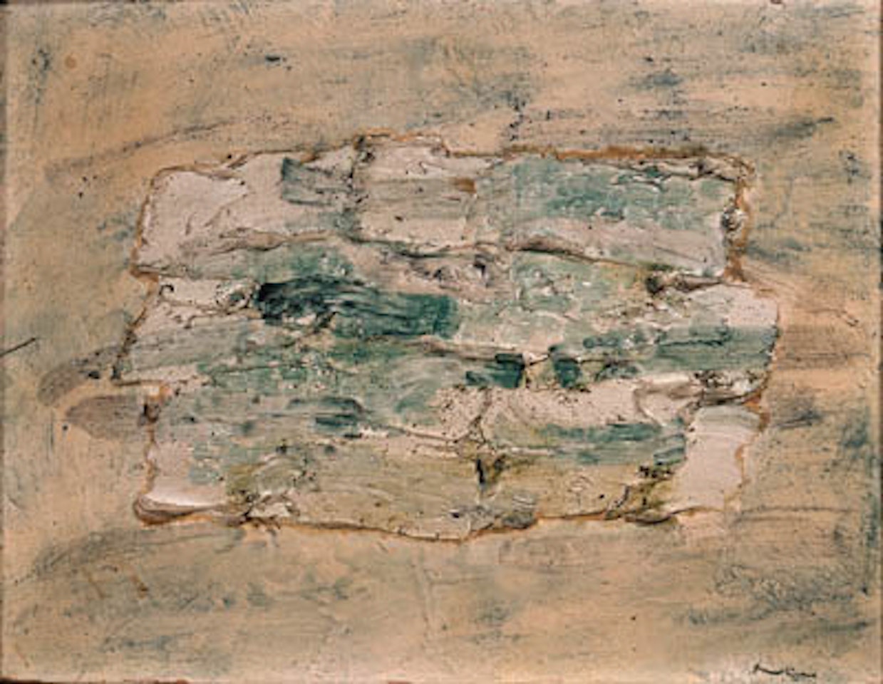 Terrains by Jean Fautrier