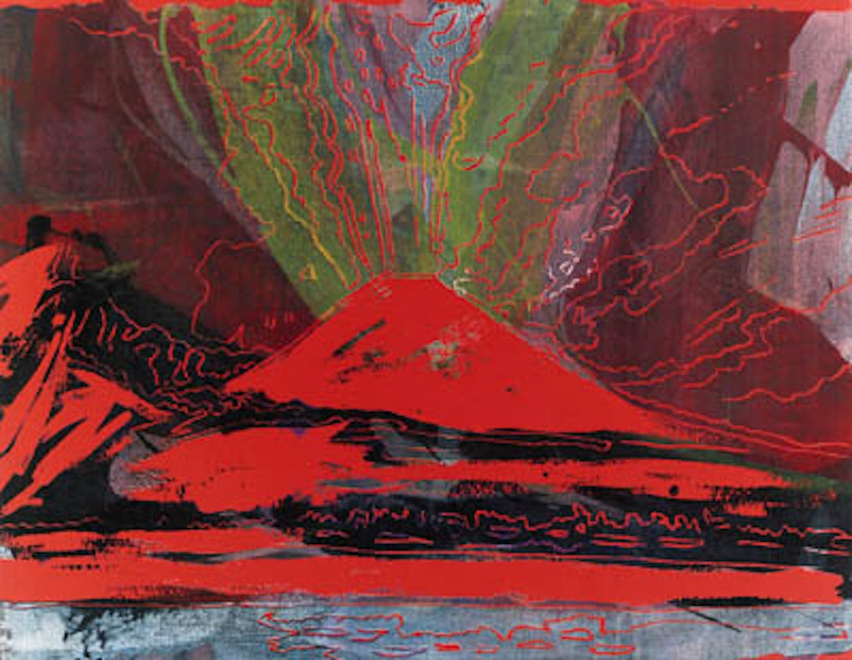 Vesuvius by Andy Warhol