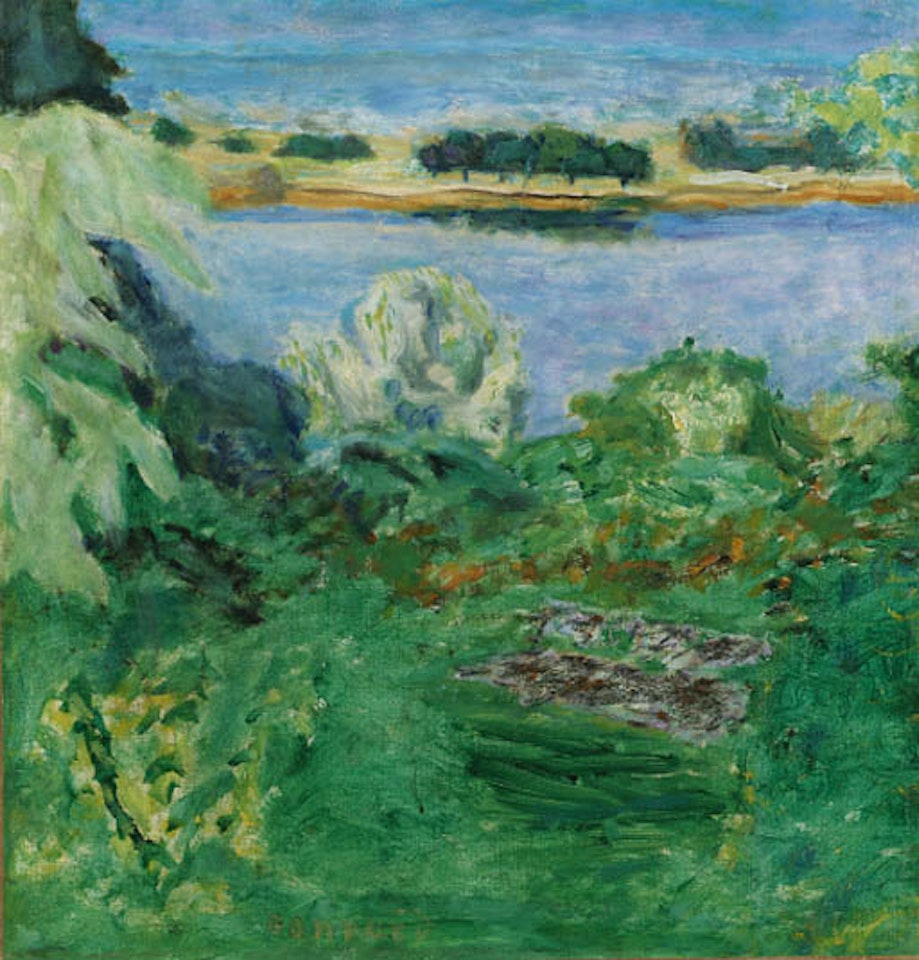 La Seine �� Vernonnet by Pierre Bonnard