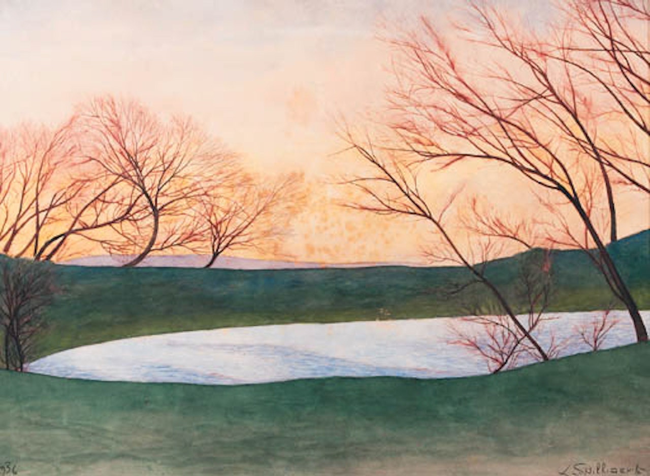 L'etang by Léon Spilliaert