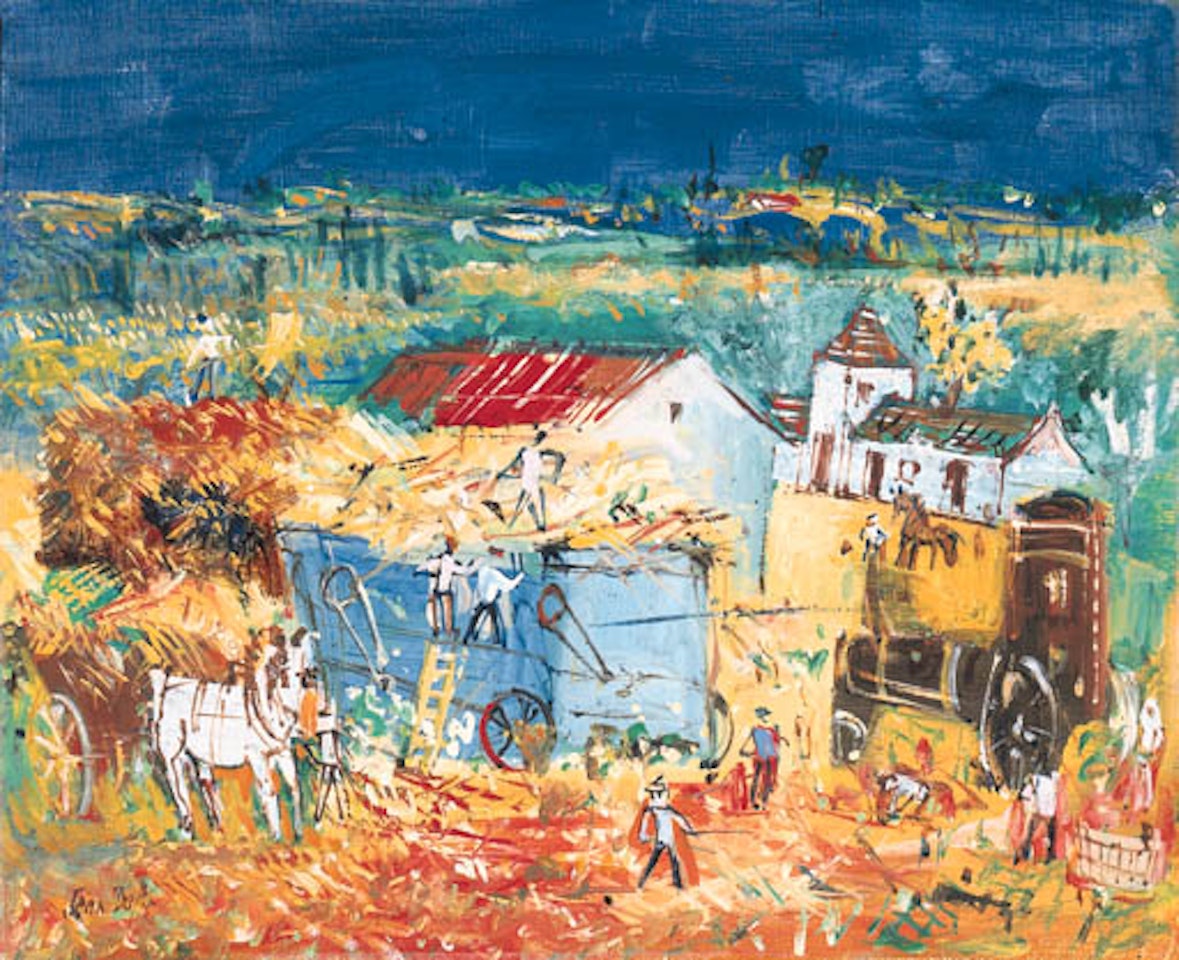 Moisson by Jean Dufy