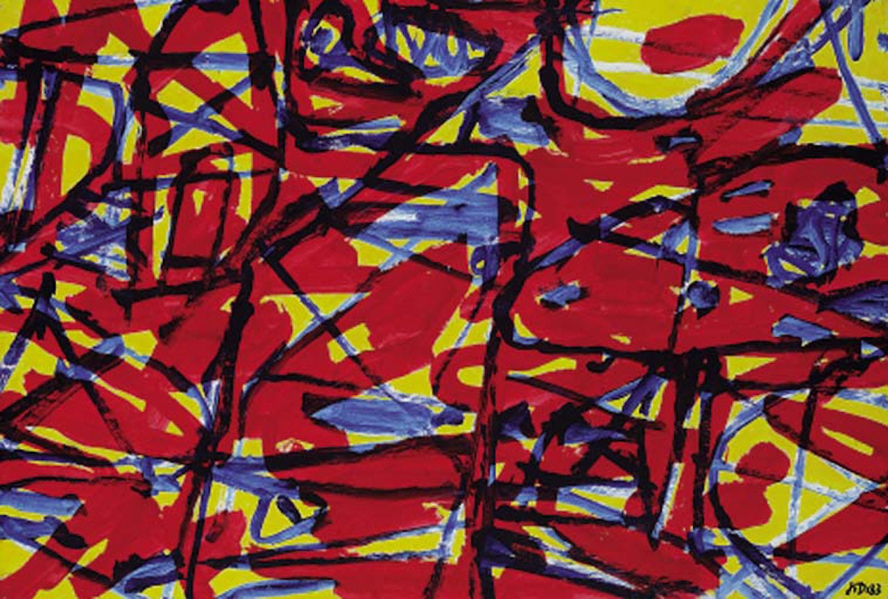 Mire G106, Kowloon by Jean Dubuffet