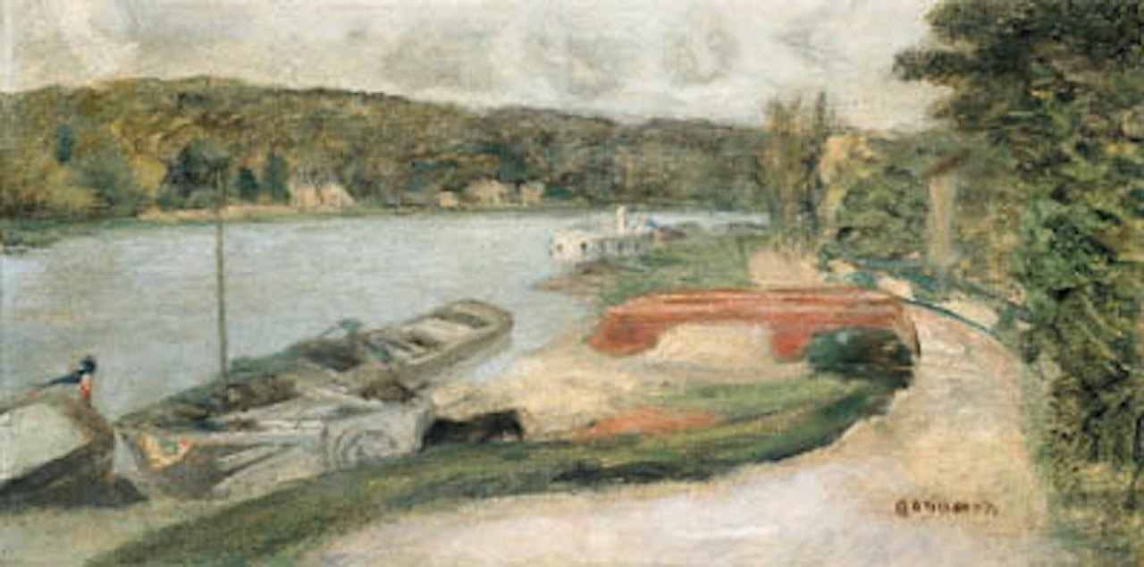 La Seine a Vernon by Pierre Bonnard
