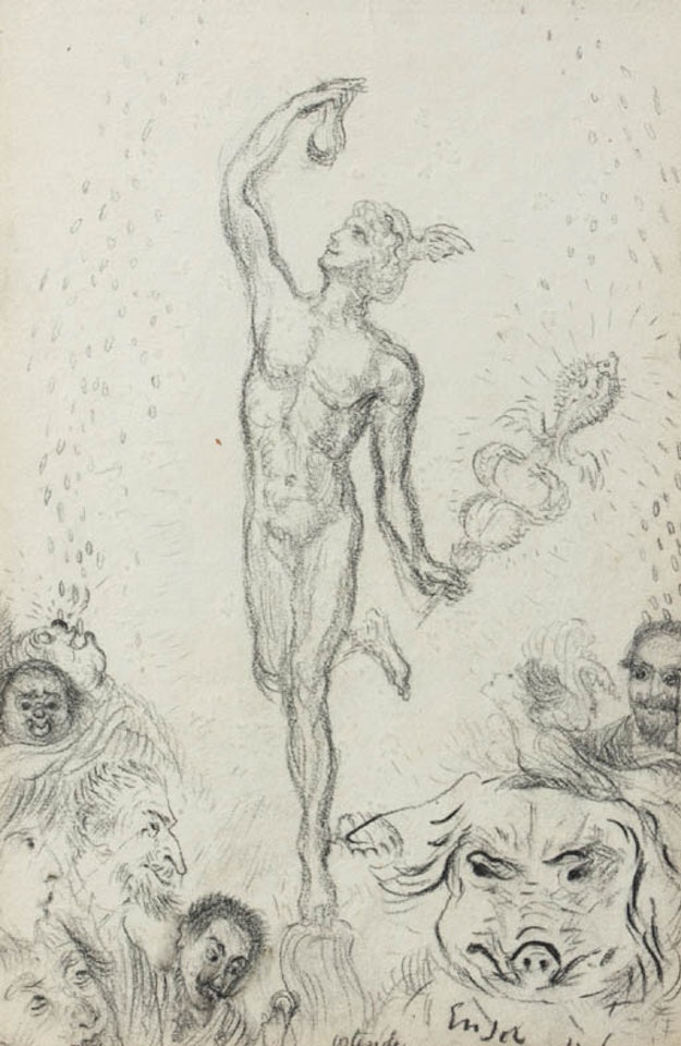 Mercury by James Ensor