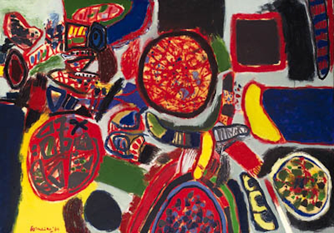 Autour d'un arc en ciel by Corneille