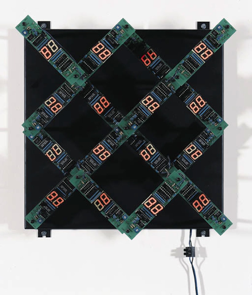 Model 16, number 7 by Tatsuo Miyajima