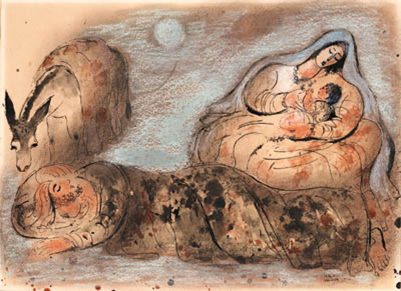 Family by Reuven Rubin