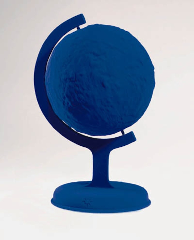 La terre bleue by Yves Klein
