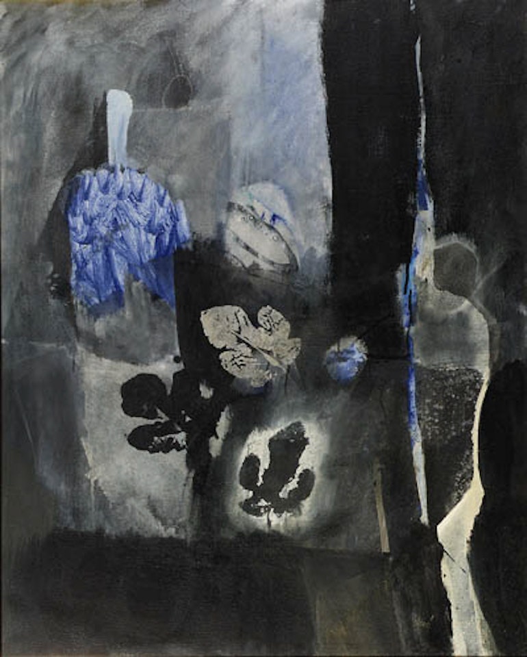 La bouteille bleue by Antoni Clavé