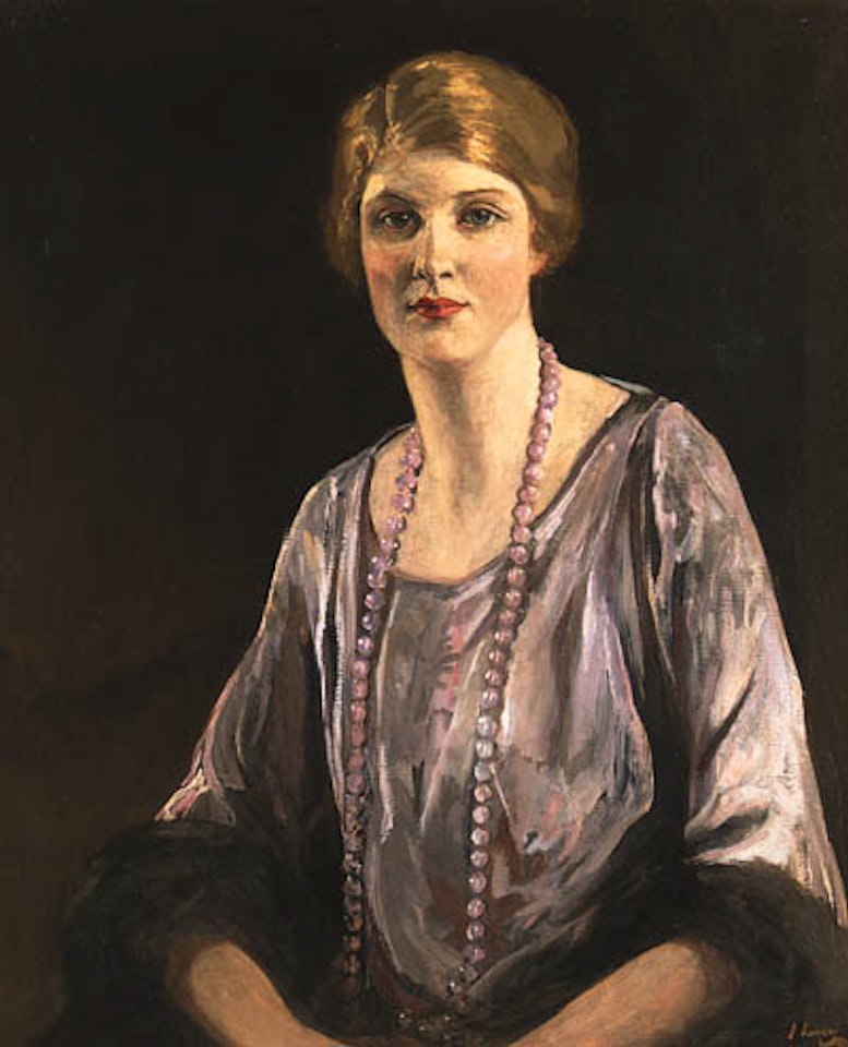 Portrait of Miss Callery by John Lavery