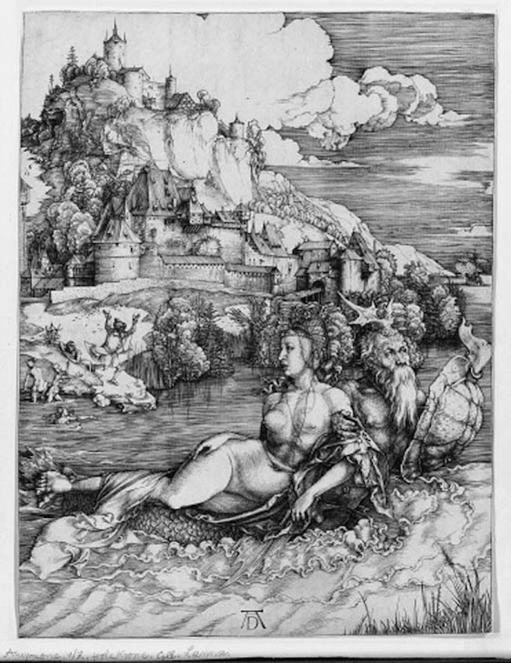Sea monster by Albrecht Dürer