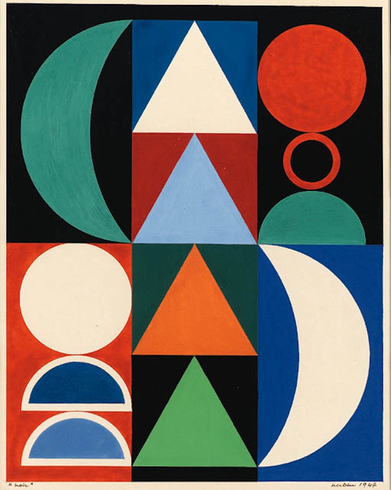 Noir by Auguste Herbin