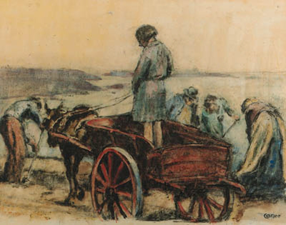 Kelp gathering by William Conor