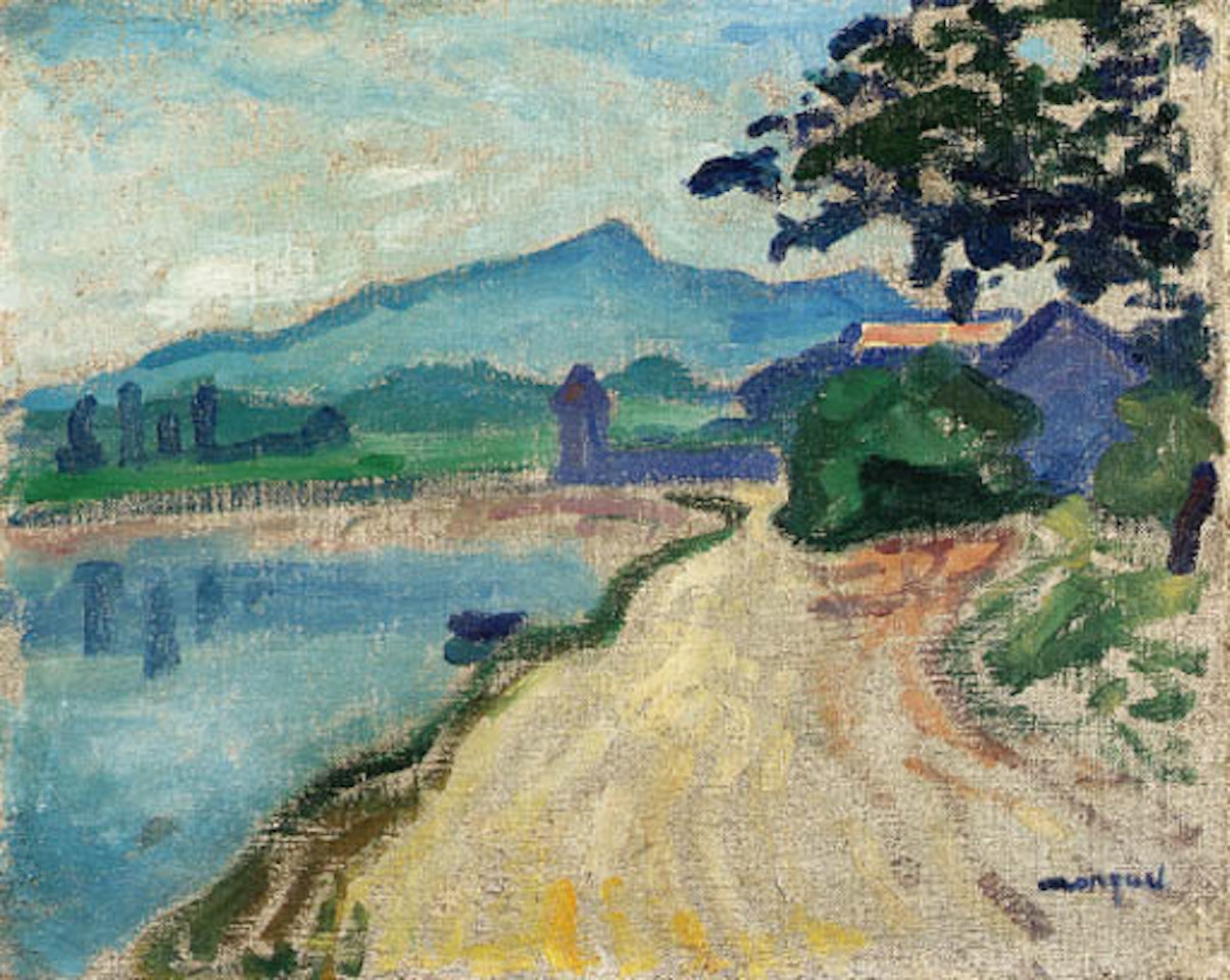 Environs de Saint Jean de Luz, le Martin by Albert Marquet