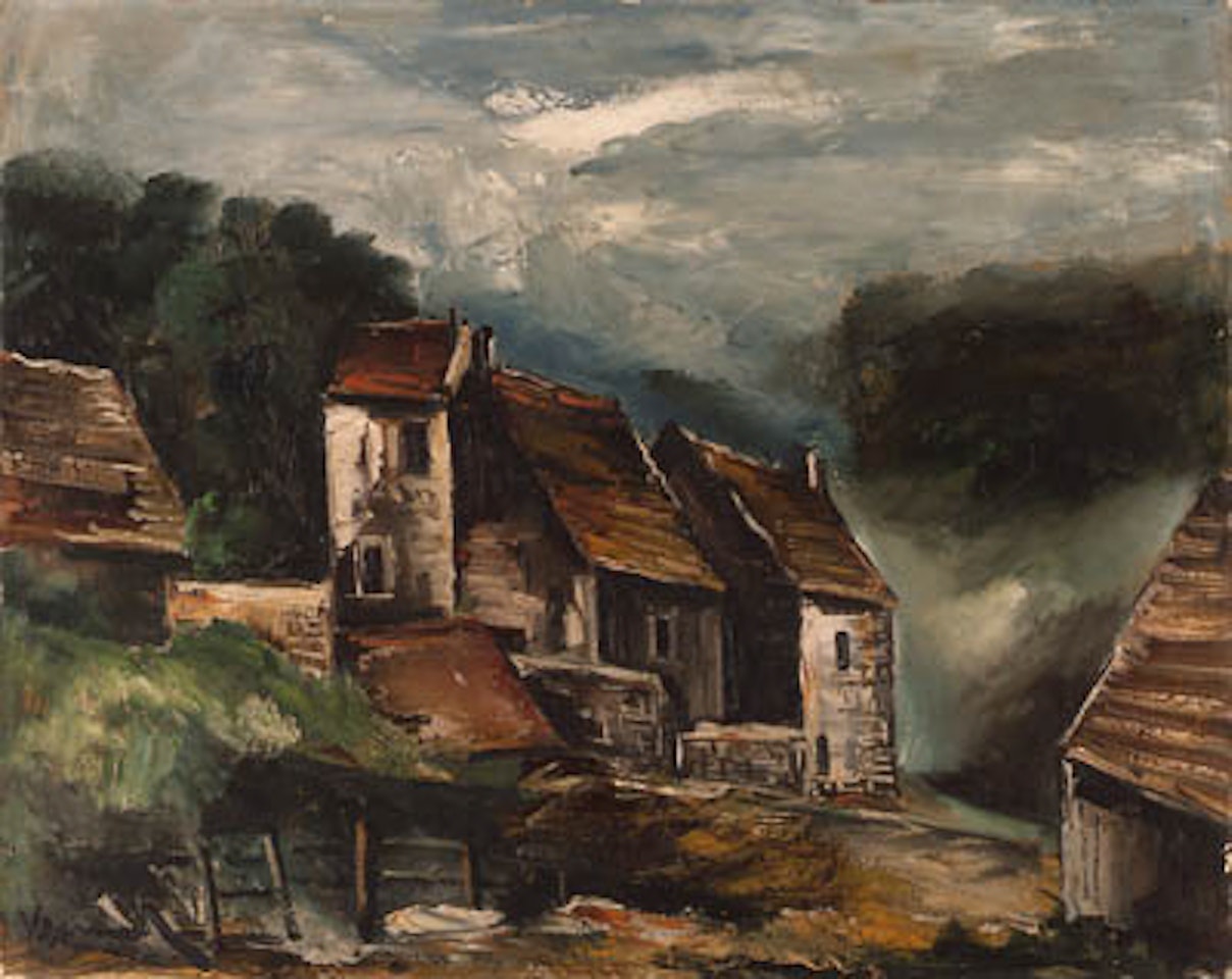 Le hameau by Maurice de Vlaminck