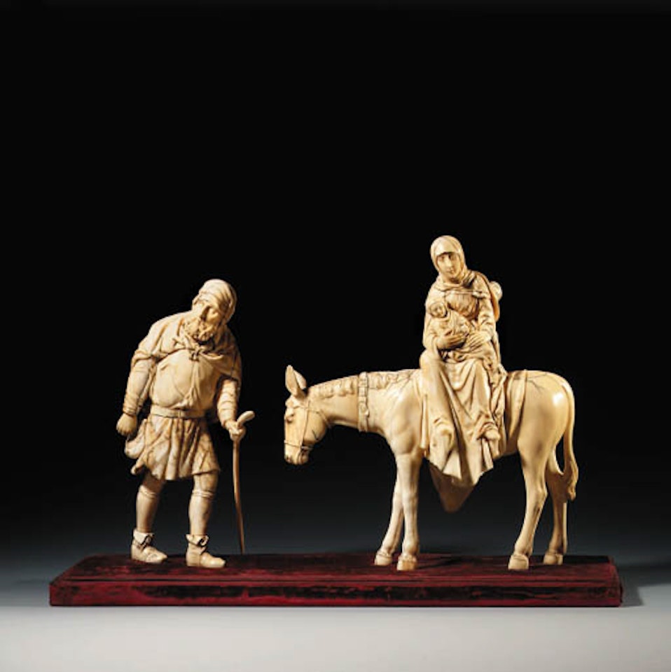 Group of the Flight into Egypt by European School