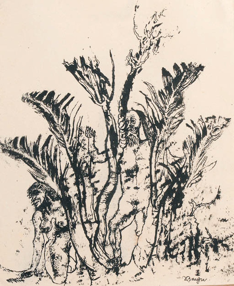 Adam and Eve by Frits van den Berghe