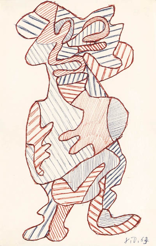 Personnage by Jean Dubuffet