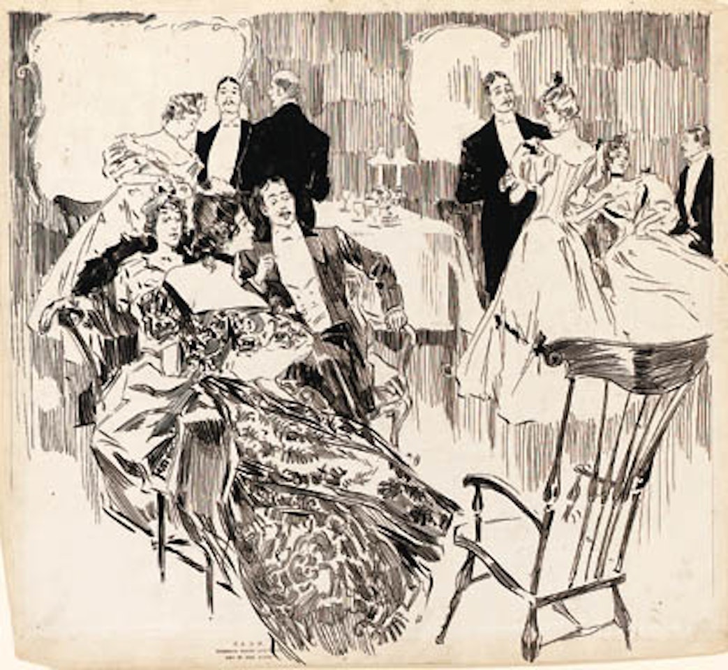 The ball by William Glackens