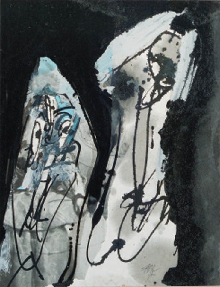 Couple by Antonio Saura