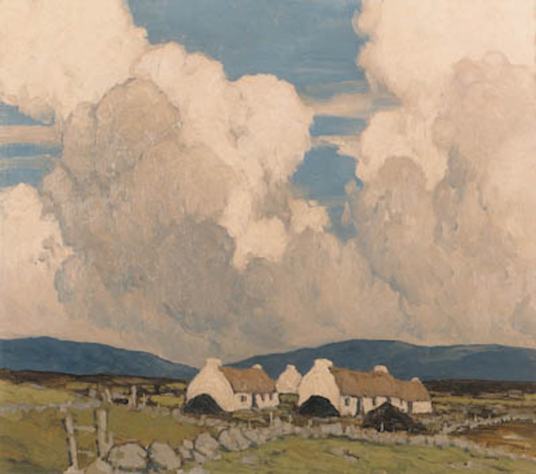 Stone walls of Galway by Paul Henry