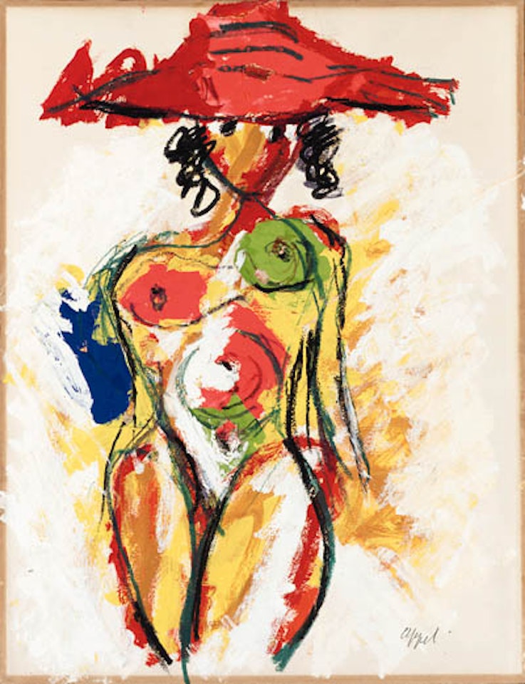 Study of Machteld by Karel Appel