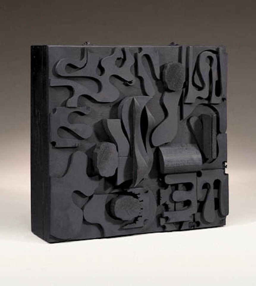 End of day cryptic XXXIII by Louise Nevelson