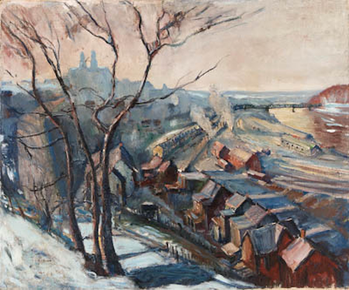 Lafayette, College Hill Easton by Walter Emerson Baum