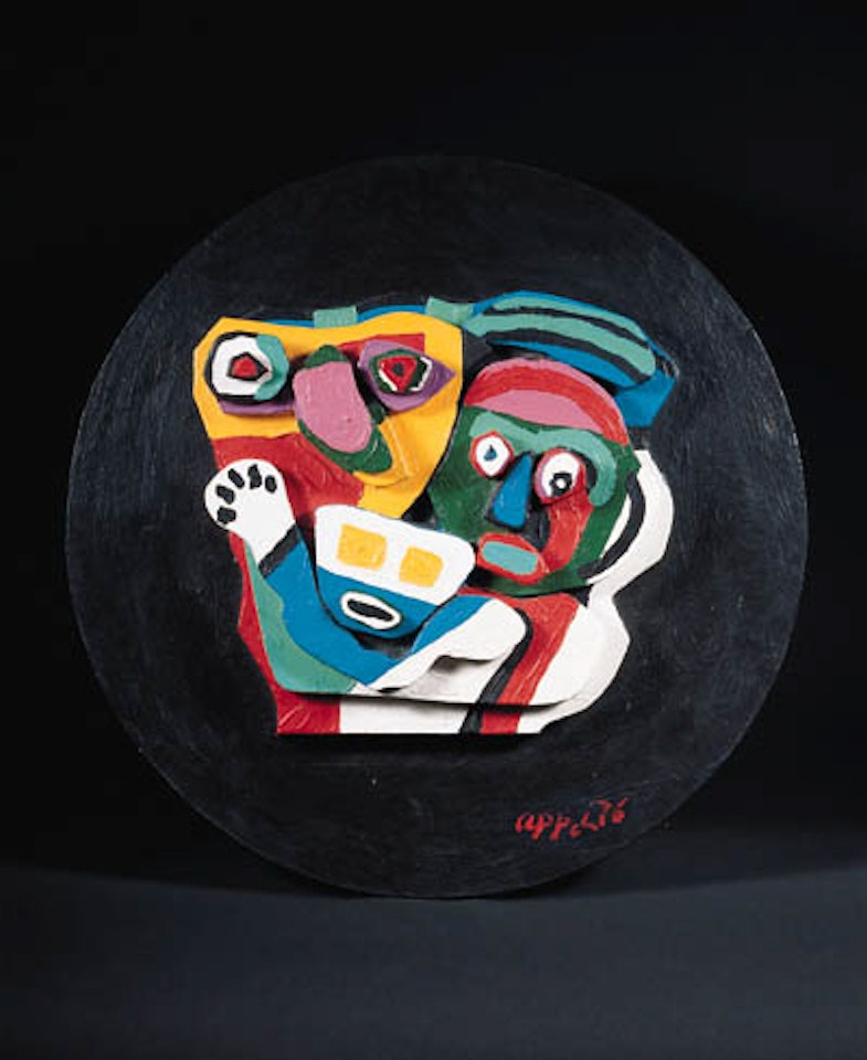 Two persons by Karel Appel