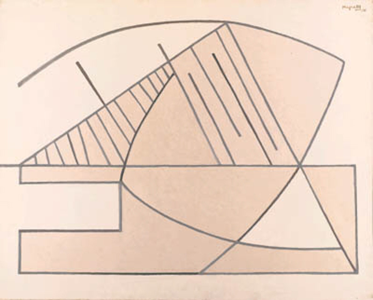 Diptique d'un seul tableau by Alberto Magnelli