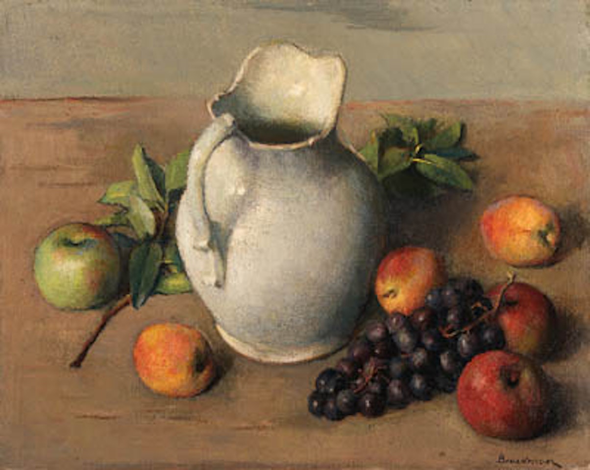 White pitcher by Robert Brackman