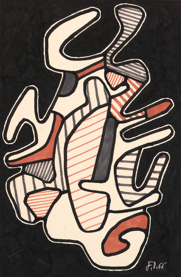 Cancrelat by Jean Dubuffet