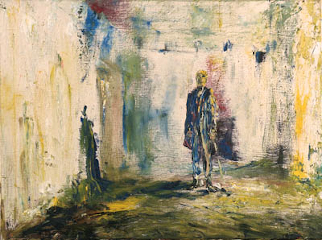 Old walls by Jack Butler Yeats