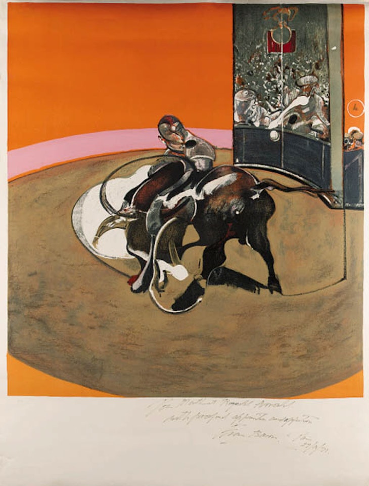 Bullfight I by Francis Bacon