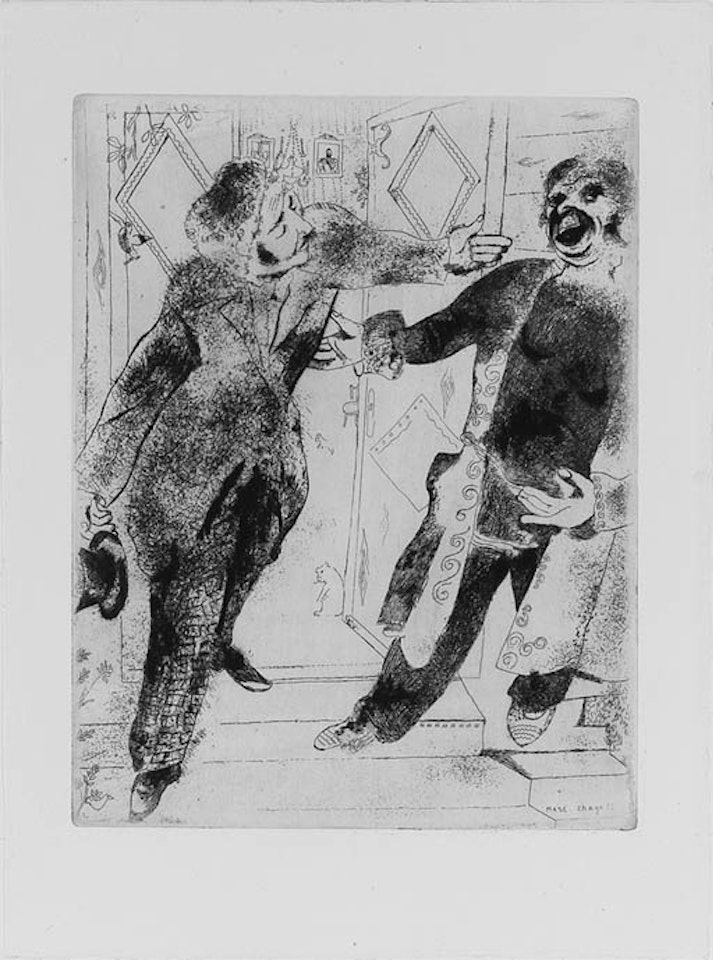 Nicolas Gogol, Les Ames Mortes by Marc Chagall