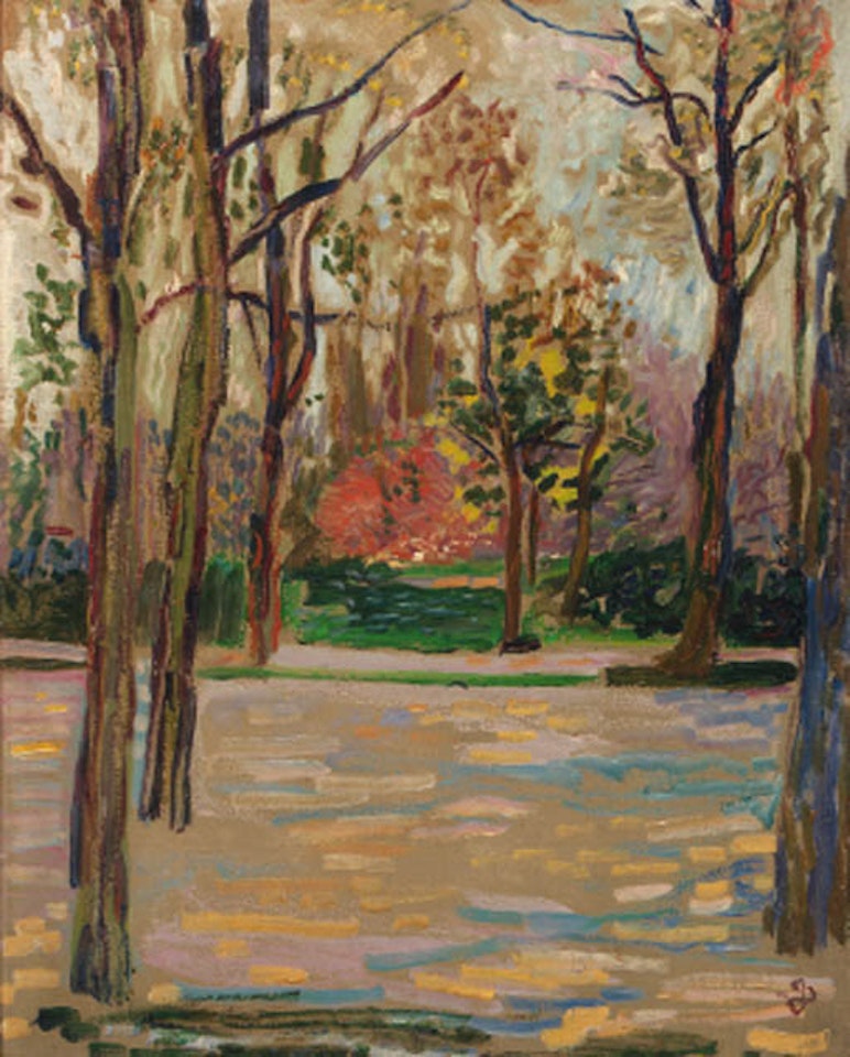 View of forest by Jan Sluyters